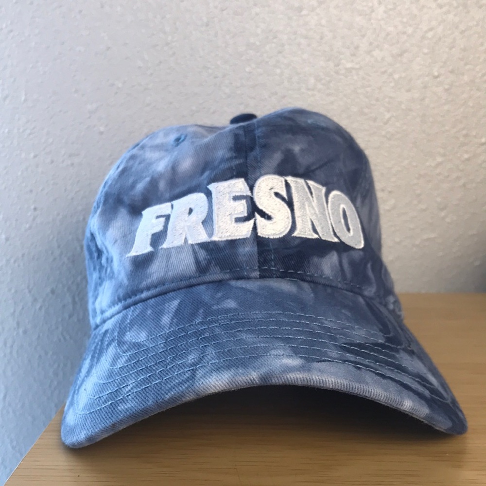 Blue Tie-Dye Fresno Cap